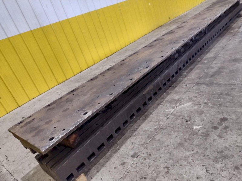 18&#039; LONG T-SLOTTED RAIL DIE PLATE: STOCK #24011