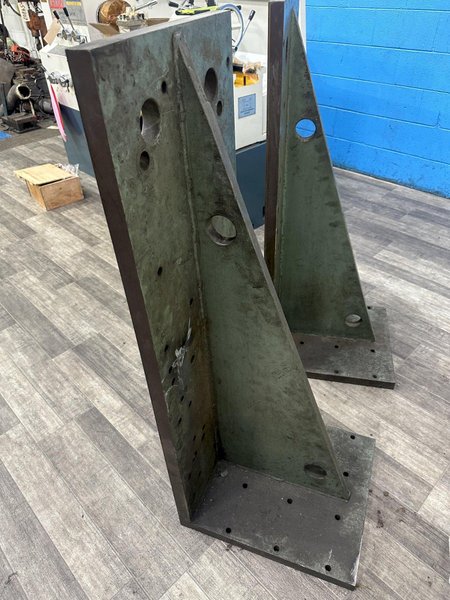 1 SET 18&quot; X 48&quot; ANGLE PLATES: STOCK #78445