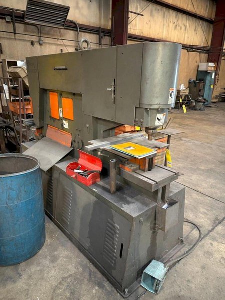 135 TON SPARTAN MODEL #IW135DX HYDRAULIC IRONWORKER: YOBRO #24716