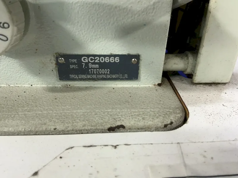TYPICAL SEWING MACHINE WANPING MACHINERY CO. 10" SEWING MACHINE   -  GC20666