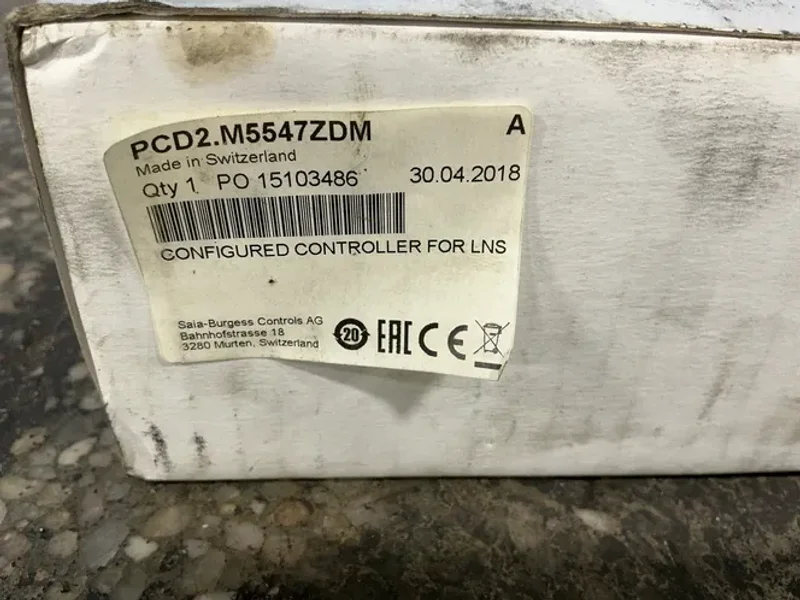 Saia-burgess Pcd2 Serie Xx7i Configured Controller For Lns - Pcd2.m127zdm