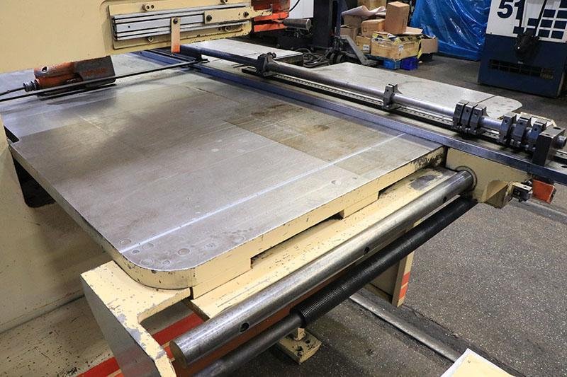 40 TON STRIPPIT HYDRAULIC SINGLE END PUNCH FABRICATOR MODEL 30/40 HD