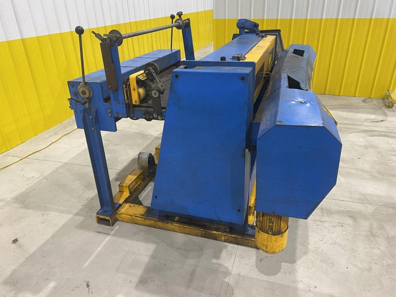 48" FORSTNER MODEL #MST-1250 SLITTING &amp; CUT-TO-LENGTH (SLEAR) LINE: STOCK #19206