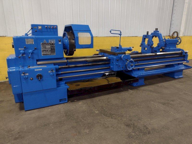 25&quot; x 120&quot; TOS MODEL #SN63B GAP BED ENGINE LATHE W/ 3&quot; HOLE: STOCK 13650