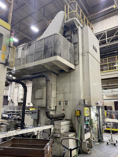 1500 TON AIDA KNUCKLE JOINT PRESS, MODEL PK-1500