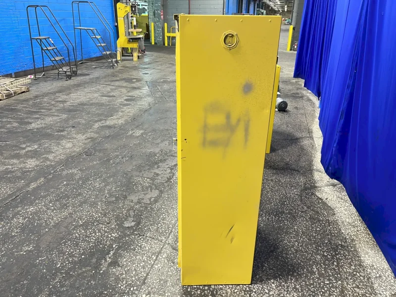 EAGLE MANUFACTURING CO. 45 GAL / 43”X18”X65” FLAMMABLE CABINET  -  1945