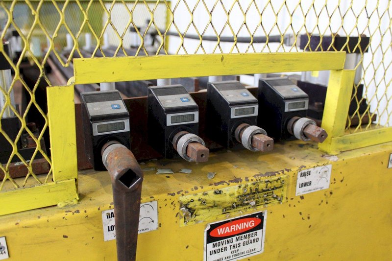 48' COIL HANDLING SYSTEMS STRAIGHTENER: STOCK #67553