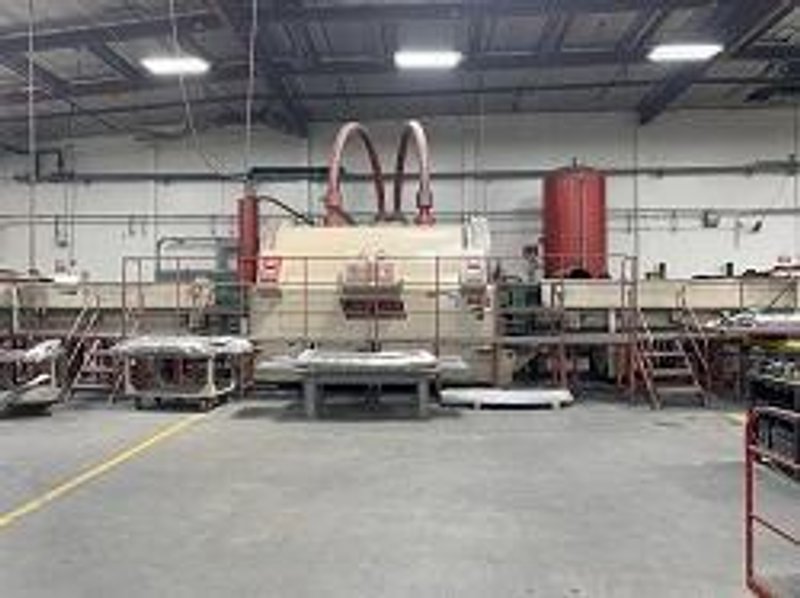 VERSON WHEELON DIRECT ACTING HYDRAULIC FORMING PRESS