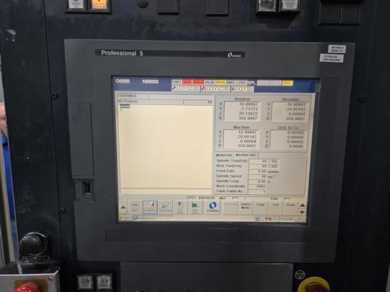 Used 2011 Makino a51nx CNC Horizontal Machining Center For Sale