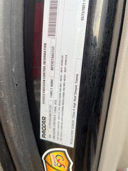 2022 Peterbilt 579 1XPBD49X4ND781737