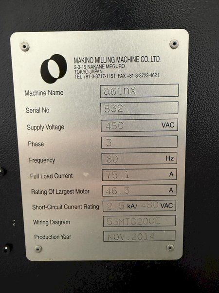 Makino MMC2 with (3) Makino a61nx - 30 Station Pallet Pool FMS For Sale