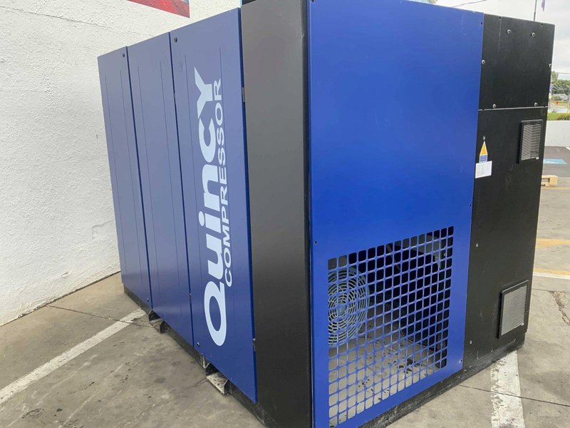 150 HP QUINCY MODEL QGV 150 ROTARY SPEED AIR COMPRESSOR: STOCK #80222