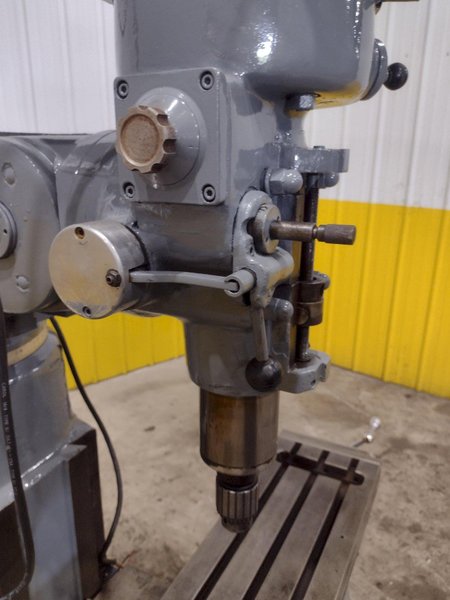 2 HP ALLIANT MODEL 100-1520 RAM TYPE VERTICAL MILL: STOCK #10353