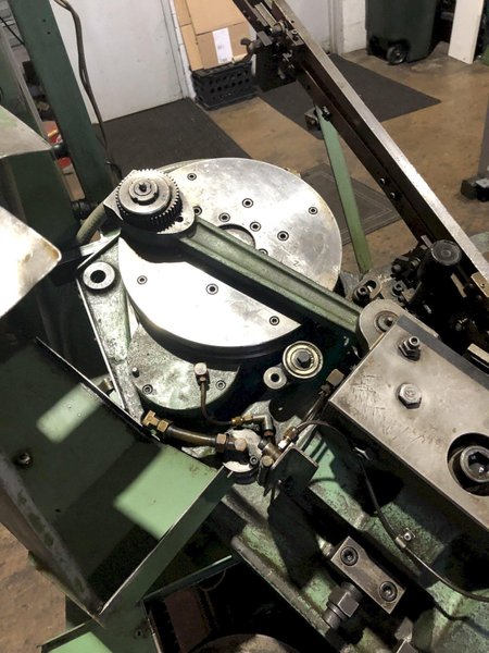 #1015 Kyoei Model SR-15 Micro - Form and Thread Rolling Machine w Sanmei TH1-AV Sems Unit