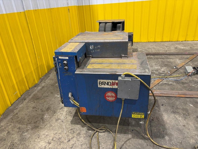 34 TON (68,000 LBS) PANDJIRIS MODEL #PR100 GEAR DRIVEN POWERED TANK TURNING ROLLS: YOBRO #24351