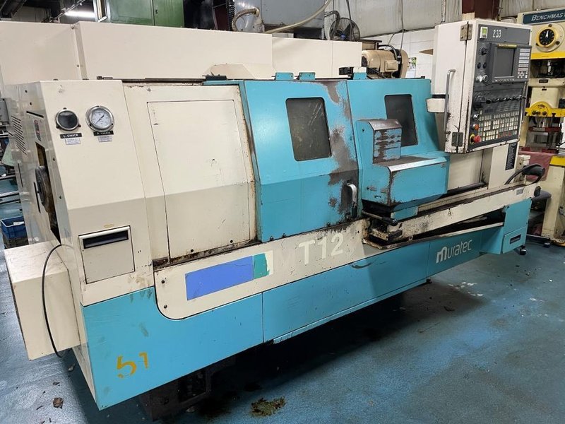 MURATEC MT12 DUAL SPINDLE TURNING MACHINE