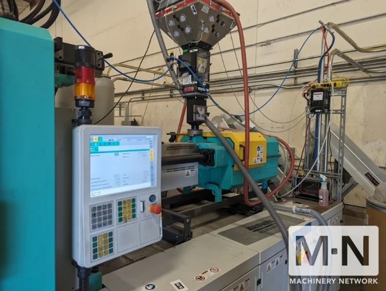 242 TON ARBURG MODEL570S2200-800/100 2-COLOR INJECTION MOLDING MACHINE MFG DEC 2018