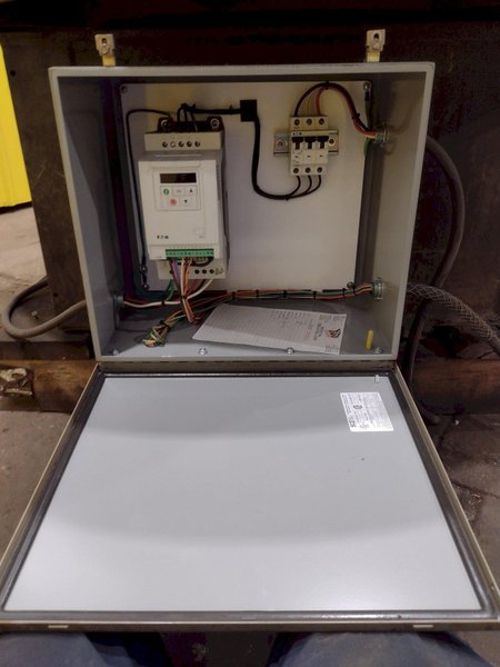 60&quot; ARONSON MODEL B-60 POSITIONER TABLE W/PANDJIRIS GRIPPER, 5&#039; PLATE. STOCK # 0848723