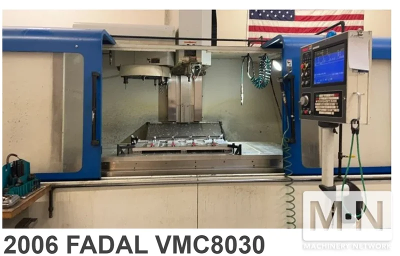 Fadal VMC 8030 CNC Vertical Machining Center, 2006