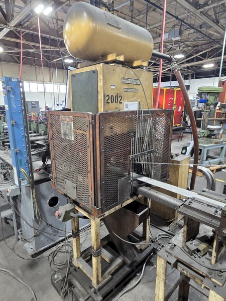 12 TON PNEUPOWR AIRAM MODEL #4P12 PNEUMATIC PRESS 3” STROKE: YOBRO #24856