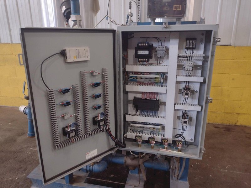 500 SCFM DONALDSON MODEL #AEHD-500 HEATED REGENERATIVE DESICCANT DRYER: STOCK 15154