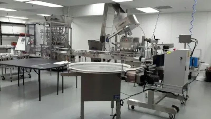 ACCUTEK BOTTLE LIQUID FILLING LINE  -  AVF 10