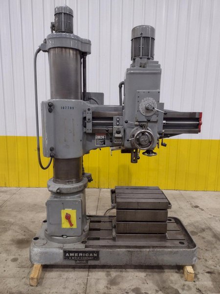 AMERICAN HMT MODEL #RD61 RADIAL ARM DRILL: STOCK #22387