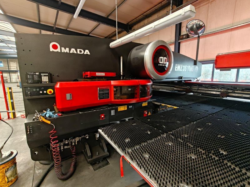 33 Ton Amada EMZ3610NT CNC Turret Punch Press, 2006