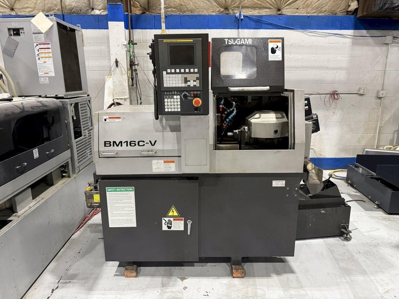 2008 Tsugami BM16C-V CNC Precision Automatic Swiss CNC Lathe For Sale