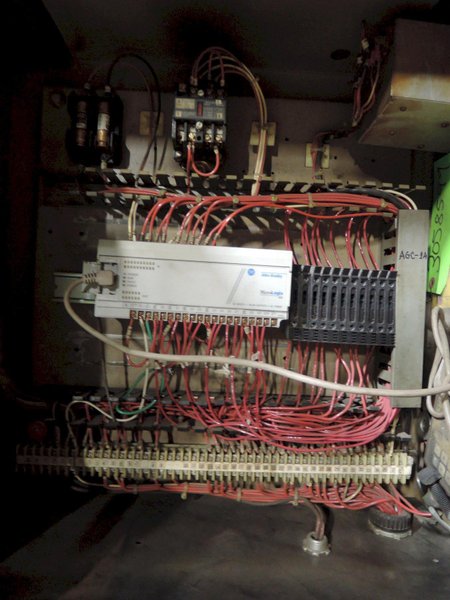 B AND P MODEL SF6CA SHELL CORE MACHINE With A&amp;B  Micro Logix 1000 controls