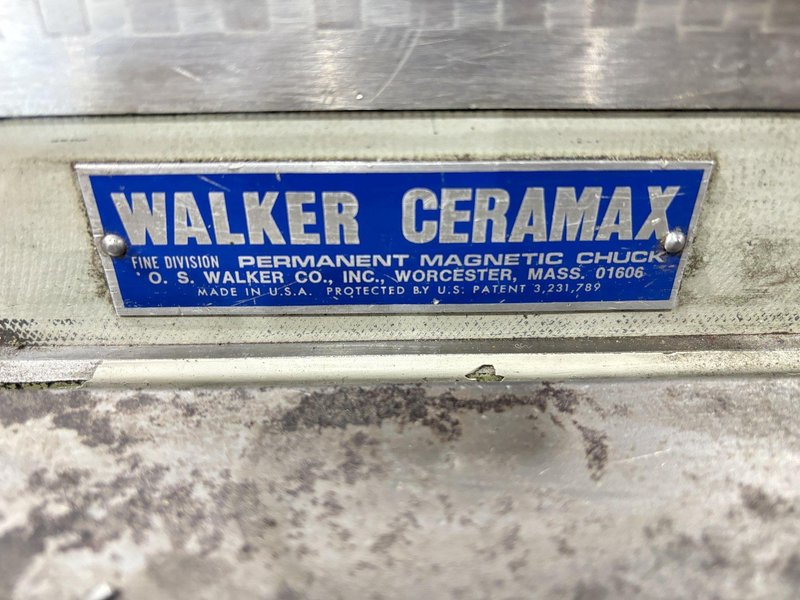 6" X 18" OKAMOTO MODEL #LINEAR 618  HAND FEED HORIZONTAL SURFACE GRINDER: STOCK #21179