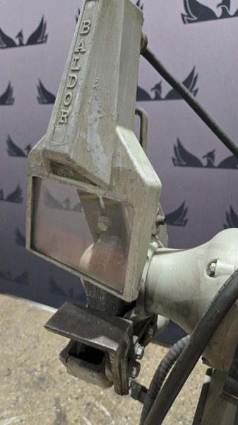 BALDOR 8123W 8″ Pedestal Grinder w/ Short Stop SS-4G-5 Clutch Brake USED