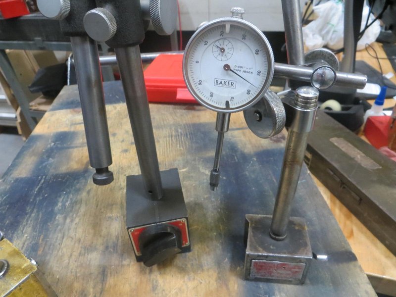 Micrometers (3) w 4 Assorted Magnetic Bases- Auction Item
