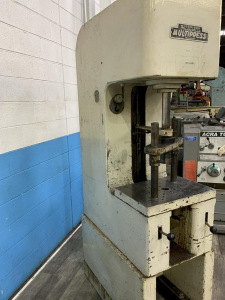 10 TON DENISON HYDRAULIC C FRAME PRESS: STOCK #80820