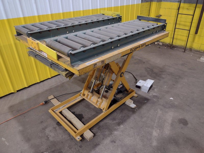 4000 LB ECONO LIFT HYDRAULIC SCISSOR LIFT TABLE 110V: STOCK #20956