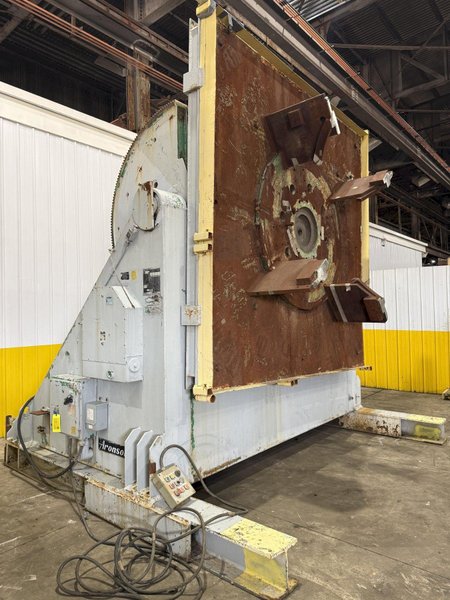 120,000 LBS (60 TON) ARONSON MODEL #G1200 POWERED WELDING POSITIONER: STOCK #15007