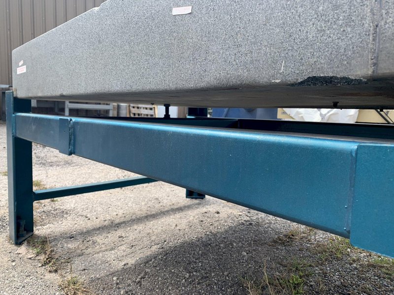 44” X 80” X 8” GRANITE LAYOUT SURFACE PLATE WITH STAND: STOCK #11174