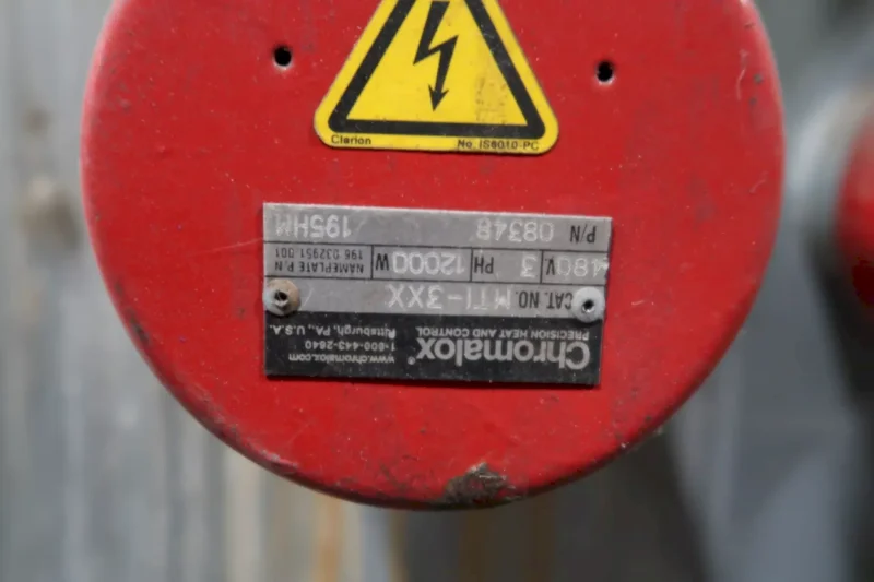 40" X 60" BETTER ENGINEERING MODEL #FRD4000LXP 3-STAGE HEATED PARTS WASHER: YOBRO #25050