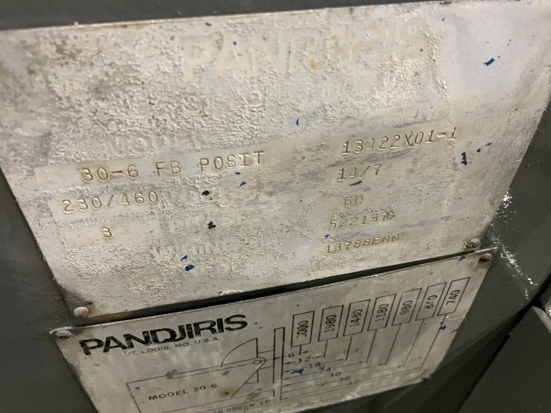 3000 LB PANDJIRIS MODEL #30-6 WELDING POSITIONER &amp; GRIPPER CHUCK: STOCK #81335