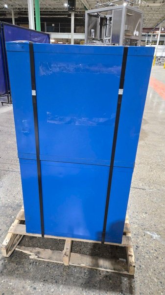 STANLEY VIDMAR 2 SHELVES CABINETS USED