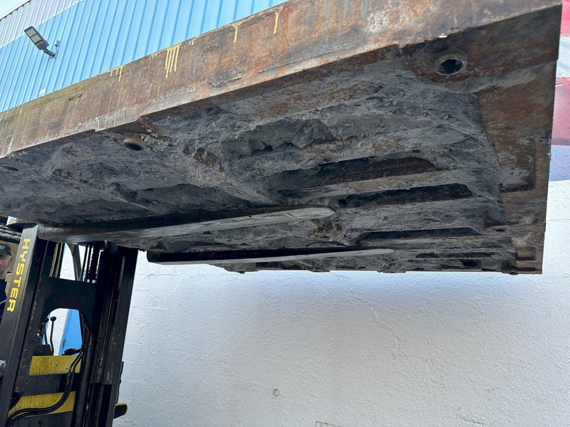 8&#039; X 20&#039; X 7&quot; BAY CITY T SLOTTED FLOOR PLATES: STOCK #75017