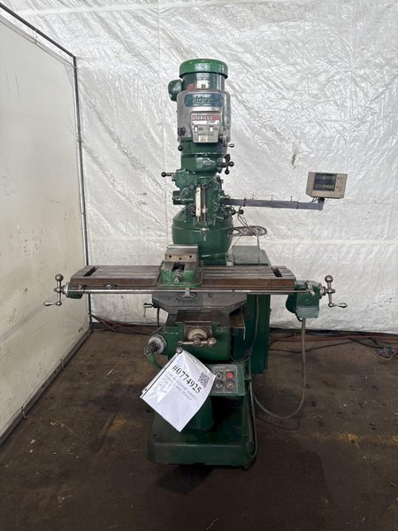 2 HP BRIDGEPORT SERIES 1 VERTICAL MILL. STOCK # 0774825