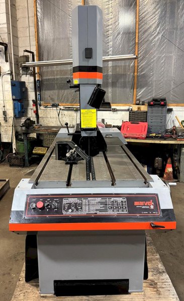 18&quot; x 22&quot; Marvel Series 8 Mark II Tilt Frame Vertical Band Saw , 1&quot; Blade, 2 HP, Reconditioned