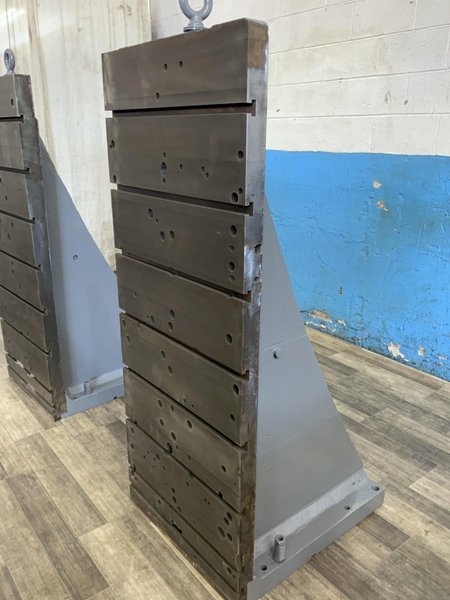 1 SET OF 24 1/2" X 60 1/2" X 30" ANGLE PLATES: STOCK #81462