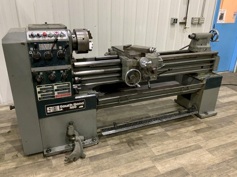 16" X 60" SOUTHBEND LATHE: STOCK #80804