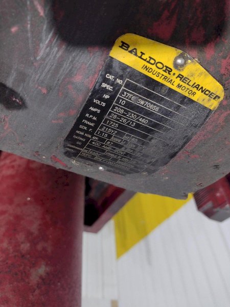 30&quot; x 60&quot; PTR PHILADEPHIA TRAMRAIL MODEL #2300HD VERTICAL HYRAULIC CARDBOARD BALER COMPACTOR: STOCK #23413