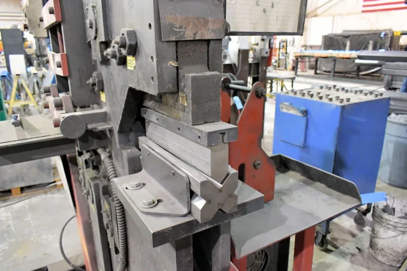 Edwards Jaws IV 100 Ton Capacity Hydraulic Iron Worker with Tooling