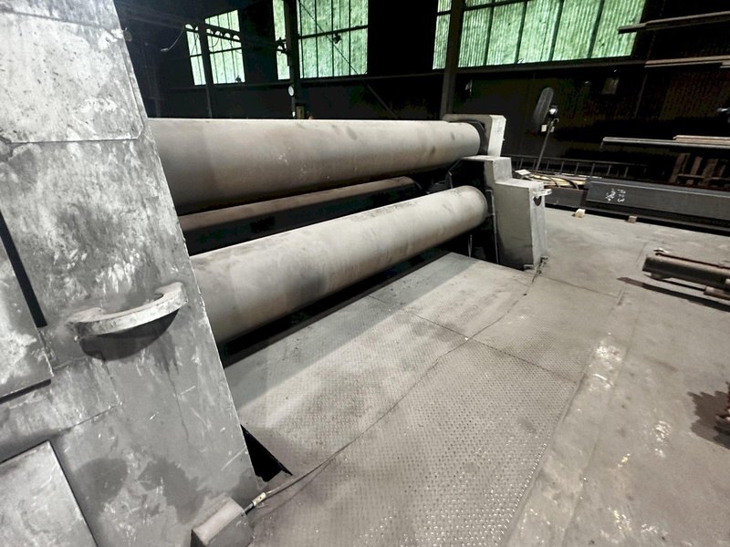 10' x 1.5" SERTOM RIMI 3016 HYDRAULIC PLATE BENDING ROLL: STOCK #13986