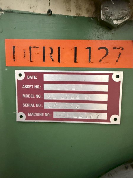 1,800 LB X 12&quot; RAPID AIR XL-1812-M POWERED UNCOILER. STOCK # 0773625