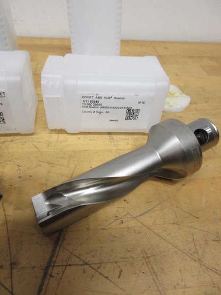 Komet ABS50 Inserted Drill Bodies (8pcs),  .562" - 1.161", ***NIB***- Auction Item